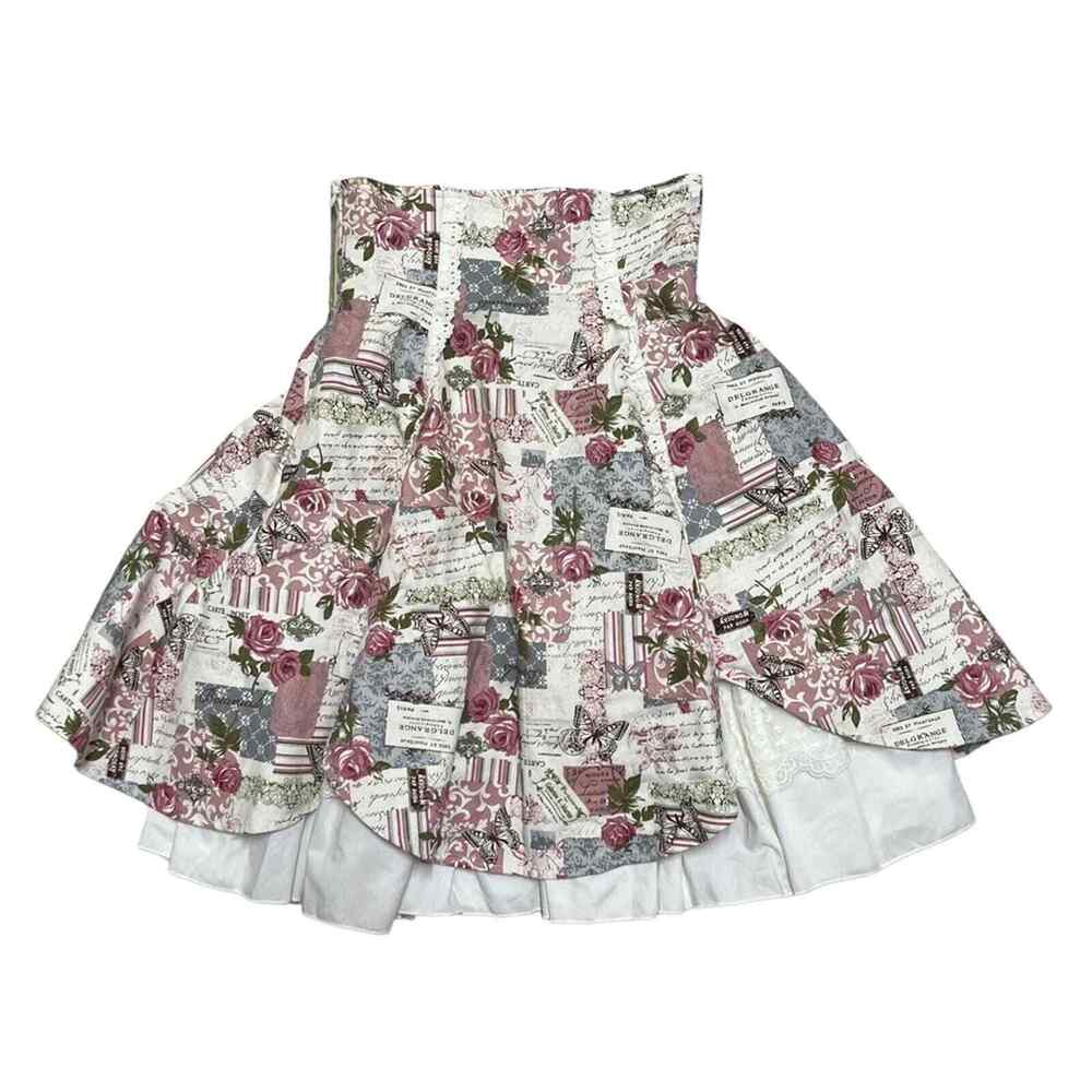 Fanplusfriend Garden Cosplay Steampunk Skirt NWT woman's size 8